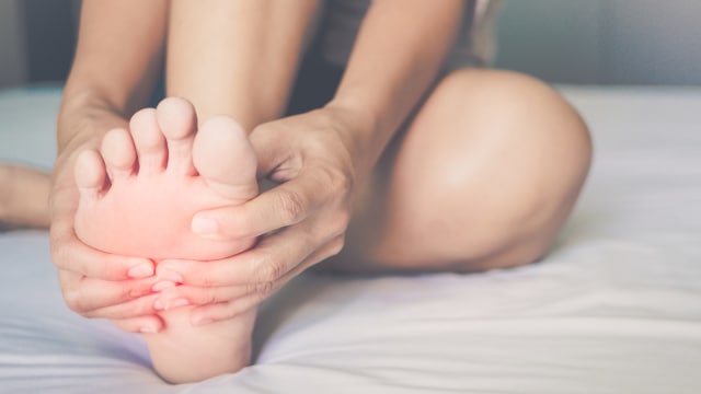 Ilustrasi kaki kram (Foto: Thinkstock)