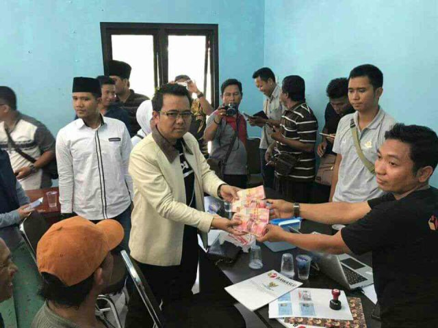 Kades Laporkan Farid Alfauzi Atas Dugaan Money Politic