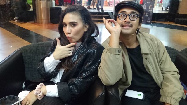 Galabby Thahira dan Dimas Danang. (Foto: D.N Mustika Sari/kumparan)