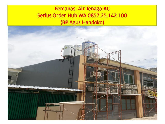 WA 085725142100, Pemanas Air Tenaga Outdoor AC Selain Merk Mizui, Water Heater Tanpa Gas