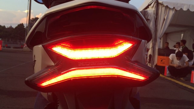 Lampu belakang all new Honda PCX (Foto: Aditya Pratama Niagara/kumparanOTO)