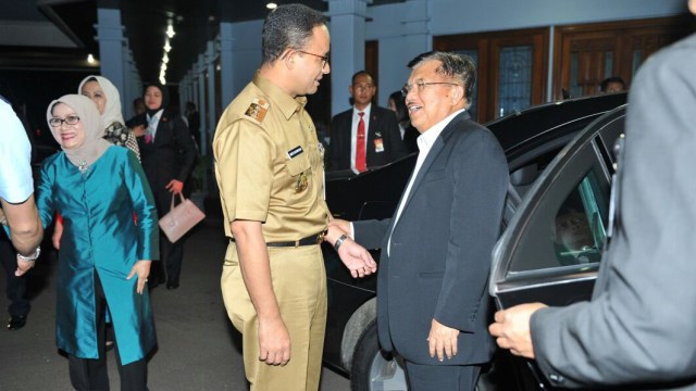 JK ke Jepang, Dilepas Anies. (Foto: Setwapres)