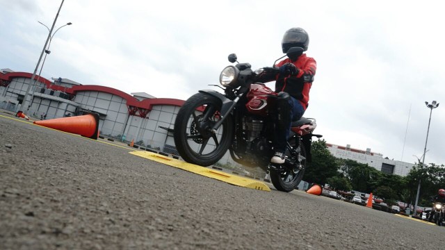 Test ride all New Honda CB 150 Verza. (Foto: Helmi Afandi Abdullah/kumparan)
