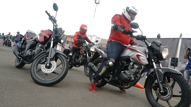 Test ride all New Honda CB 150 Verza. Foto: Helmi Afandi Abdullah/kumparan