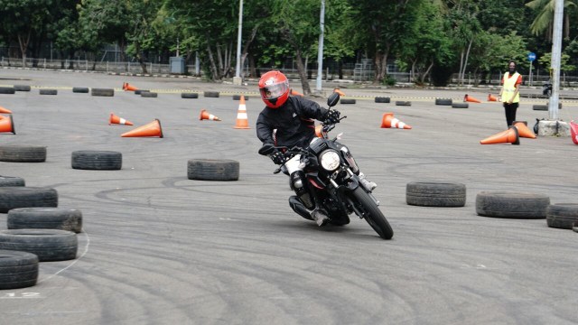 Test ride all New Honda CB 150 Verza. (Foto: Helmi Afandi Abdullah/kumparan)