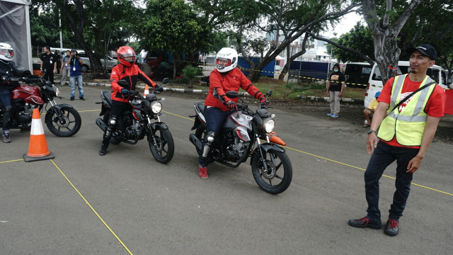 Test ride all New Honda CB 150 Verza. Foto: Helmi Afandi Abdullah/kumparan