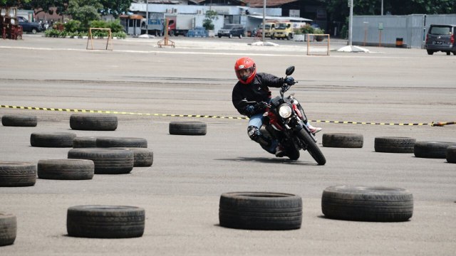 Test ride all New Honda CB 150 Verza. (Foto: Helmi Afandi Abdullah/kumparan)