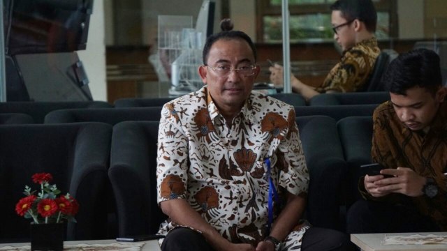 Kuasa hukum Setya Novanto, Firman Wijaya. (Foto: Iqbal Firdaus/kumparan)