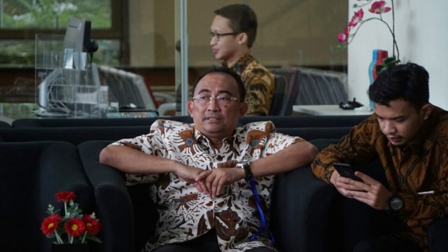 Kuasa hukum Setya Novanto, Firman Wijaya. (Foto: Iqbal Firdaus/kumparan)