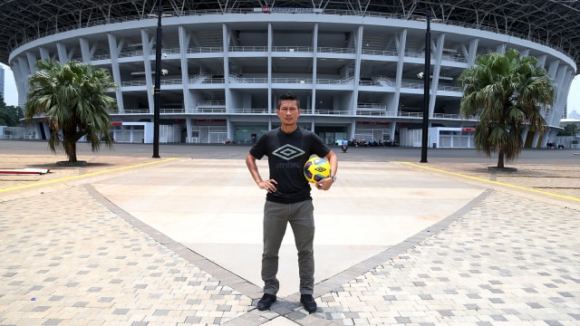 Pemain Persija, Ismed Sofyan (Foto: Aditia Noviansyah/kumparan)