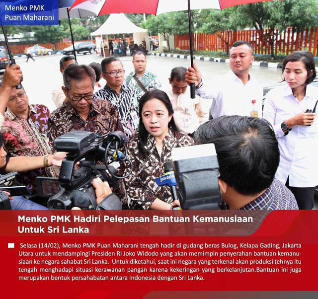 PUAN MAHARANI “MENYELAM SAMBIL MINUM AIR”