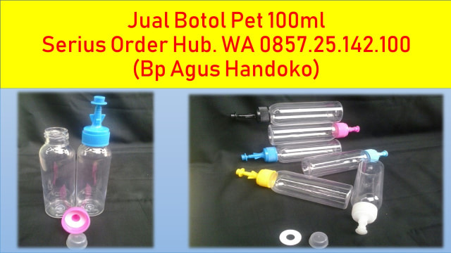 WA 0857.25.142.100, Botol Plastik Semarang, Botol Tinta Lancip, Botol Tinta 100ml Surabaya (1)