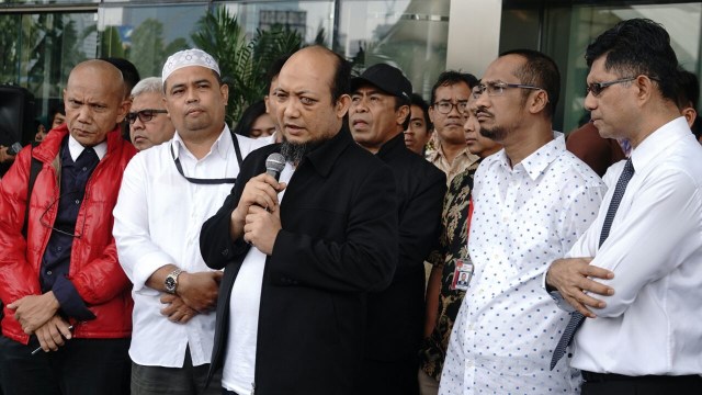 Novel Baswedan di gedung KPK. (Foto: Helmi Afandi/kumparan)