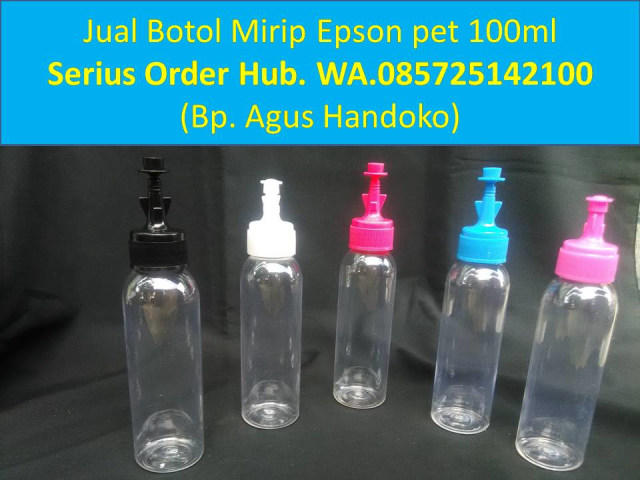  WA. 085725142100, Botol Tinta Printer, Botol Tinta Kosong, Botol Tinta Epson