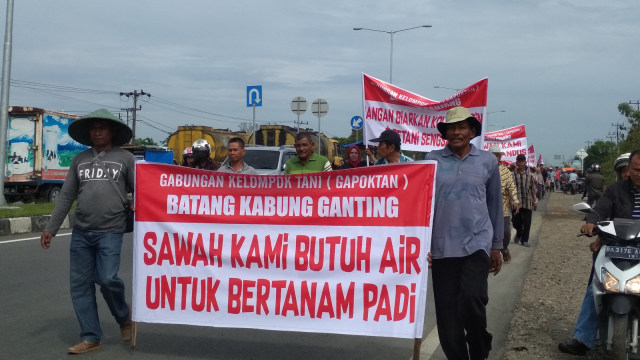 Petani Padang Demo, Pemerintah Janji Bangun Bendungan