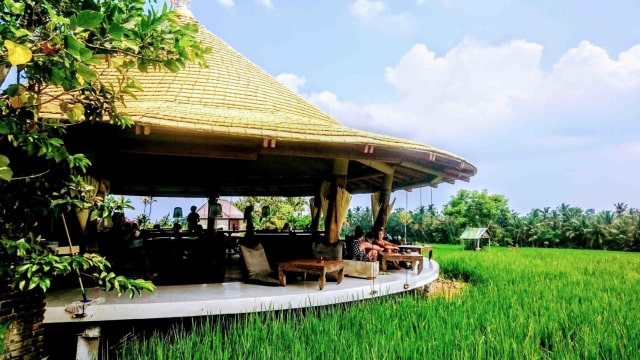 Restoran Sawah Bali. (Foto: Dok. cafepomegranate.org)