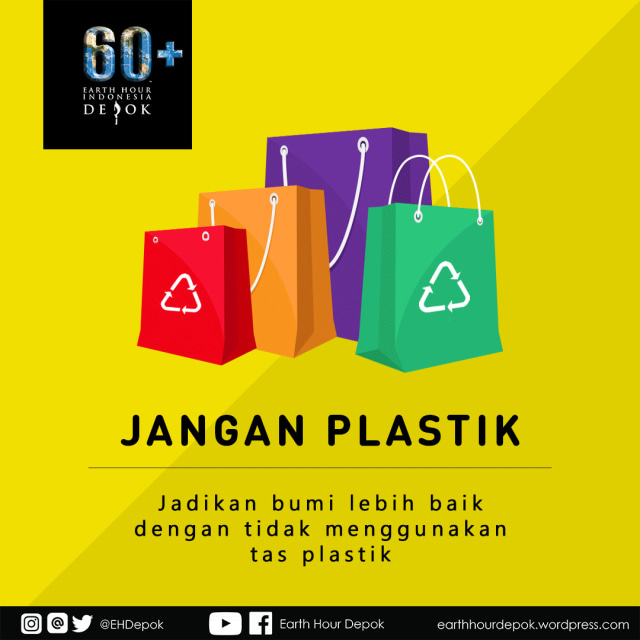 Jangan Plastik, Berat Untuk Bumi!  (1)