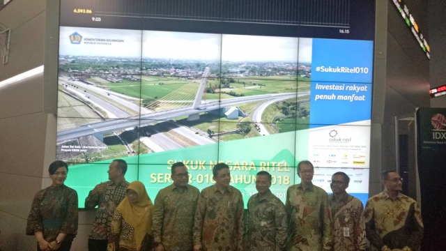Penerbitan sukuk negara ritel seri SR-010 2018. (Foto: Ela Nurlaela/kumparan)