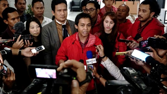 PSI ajukan uji materi revisi UU MD3 ke MK. (Foto: Helmi Afandi/kumparan)