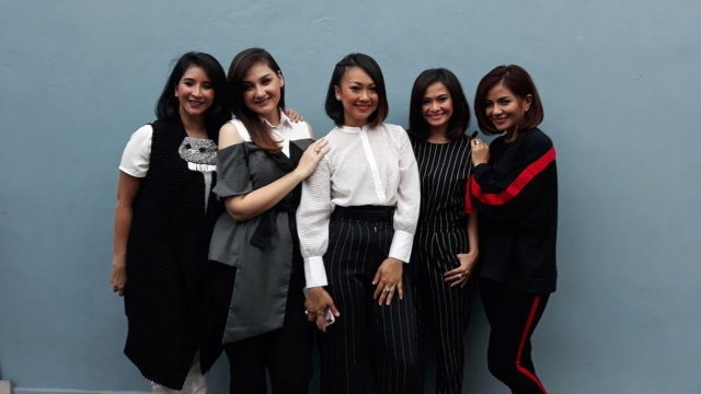 Geng 'Moms Sweet Moms'. (Foto: Adinda Githa Murti Sari Dewi/kumparan)