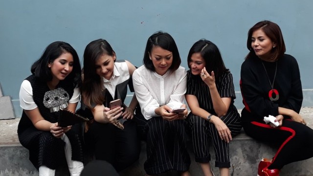 Geng 'Moms Sweet Moms'. (Foto: Adinda Githa Murti Sari Dewi/kumparan)