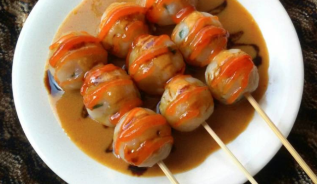Cara Membuat Sate Cilok Gurih Tanpa Mecin
