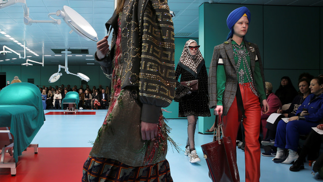Gucci Turban (Foto: REUTERS/Tony Gentile)