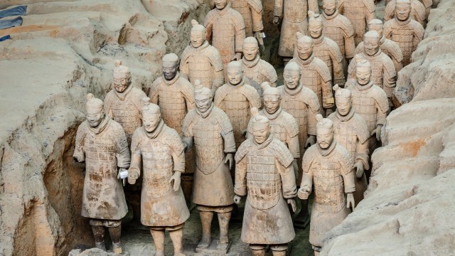 Patung Prajurit Terakota (Foto: Shutterstock/Zhao Jian Kang)