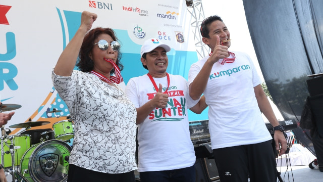 Suasana panggung Festival Danau Sunter (Foto: Aditia Noviansyah/kumparan)