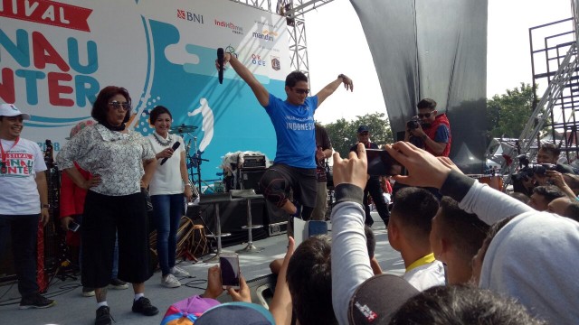 Jurus Bangau Sandi di Festival Danau Sunter (Foto: Nabilla Fatiara/kumparan)