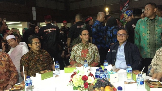 Milad Bang Japar ke-1 di Aula Komplek DPR Kalibata (Foto: Raga Imam/kumparan)