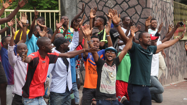 Kerusuhan di Kongo (Foto: REUTERS/Kenny Katombe)