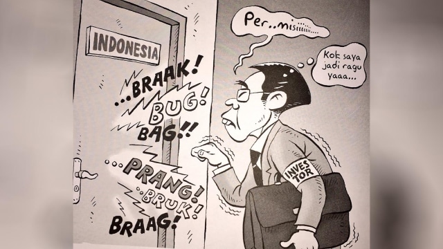 Kartun karya Benny Rachmadi (Foto: Twitter @dadangp)