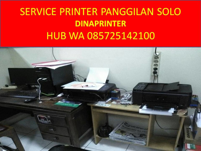 WA 085725142100, DINAPRINTER, Service Komputer Panggilan Solo