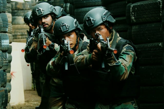 Latihan Pertempuran Jarak Dekat ( PJD ) Latma Garuda Shakti-6