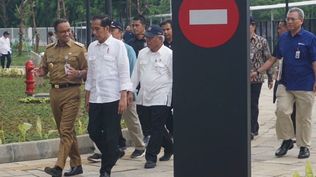 Jokowi Tinjau Wisma Atlet di Kemayoran (Foto: Yudhistira Amsal/kumparan)