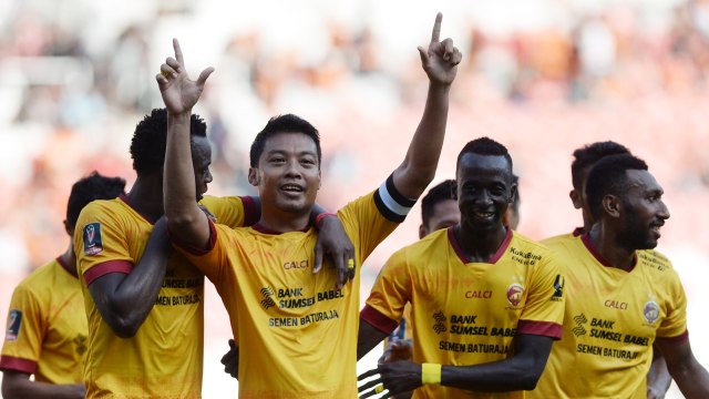 Sriwijaya FC (Foto: Akbar Nugroho/Antara)