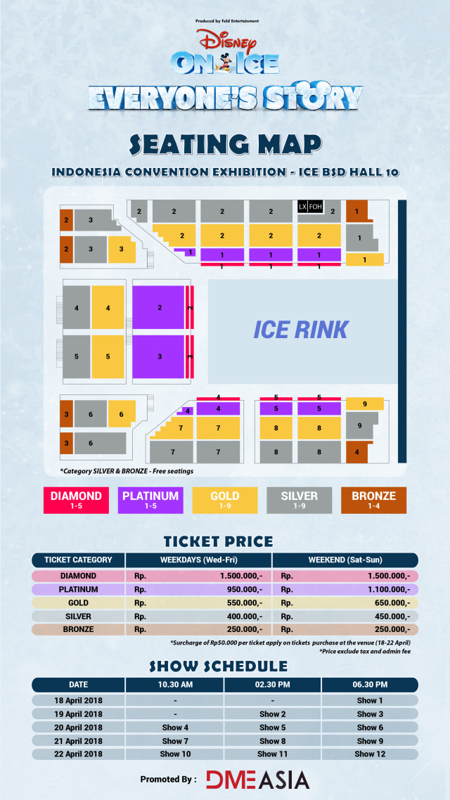 Disney on Ice Celebrates Everyone’s Story akan datang di Jakarta, 18-22 April 2018 (1)