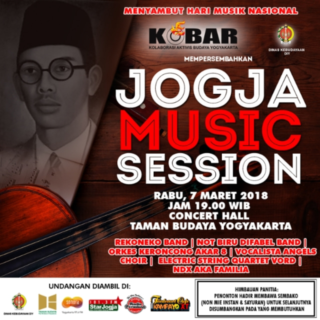 Jogja Music Session Persembahan Hari Musik Nasional 2018