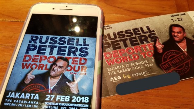 Sabda Russell Peters dan Menertawakan Hidup Sendiri (1)