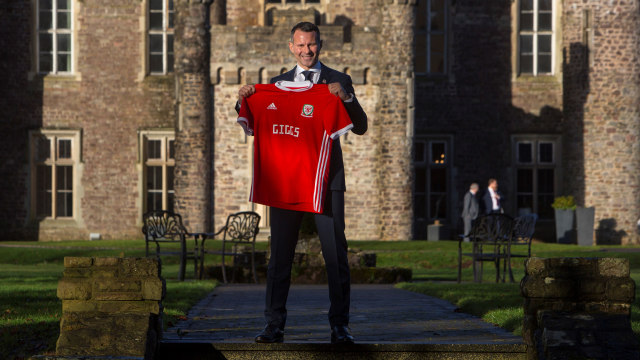 Legenda Man. United, Ryan Giggs. (Foto: GEOFF CADDICK / AFP)
