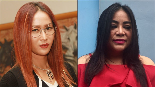 Inul Daratista dan Anisa Bahar (Foto: Maria Gabrielle Putrinda, Munady Widjaja/kumparan)