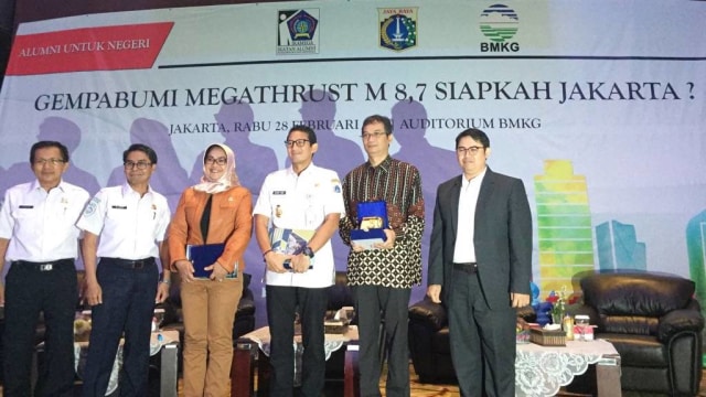 Diskusi soal gempa bumi di Jakarta (Foto: Sayid Mulki/kumparan)