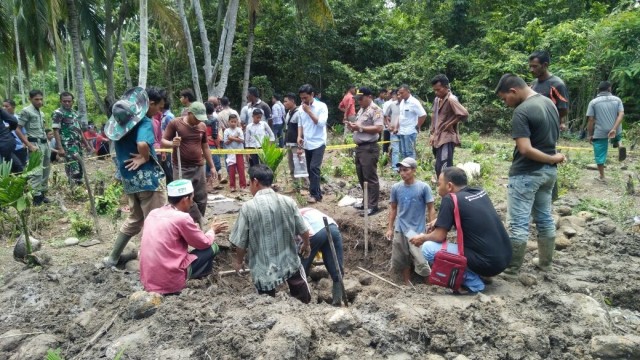 Tulang-Belulang Manusia di Aceh (Foto: Istimewa)