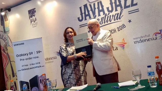 Konfrensi pers Java Jazz 2018 (Foto: Garin Gexeira/kumparan)