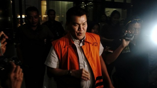 Andi Narogong di KPK (Foto: Irfan Adi Saputra/kumparan)