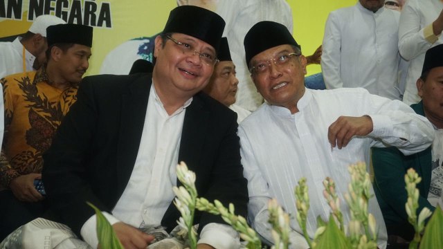 Airlangga Hartarto bersama Said Aqil Siradj (Foto: Fitra Andrianto/kumparan)