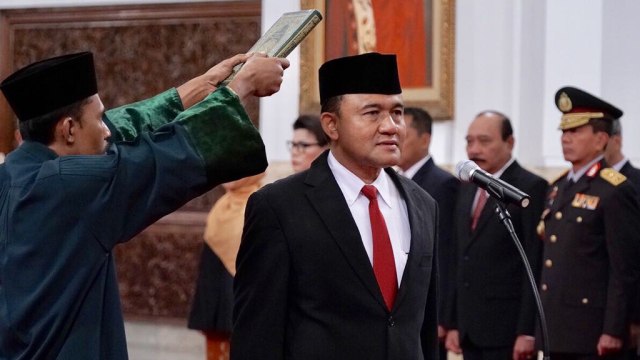 Pelantikan Heru Winarko Sebagai Kepala BNN (Foto: Dok. Biro Pers Setpres)