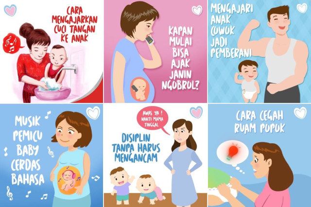 Konten Instagram @dearmoms.id (Foto: Indovidgram)