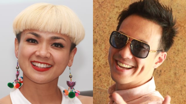 Nirina Zubir dan Daniel Mananta (Foto: Munady)